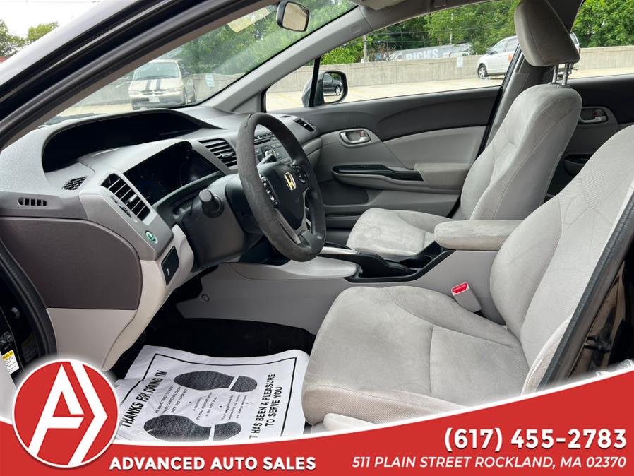 2012 Honda Civic Sdn 4dr Auto LX PZEV, available for sale in Rockland, Massachusetts | ADVANCED. Rockland, Massachusetts 2012 Honda Civic Sdn 4dr Auto LX PZEV, available for sale in Rockland, Massachusetts | ADVANCED. Rockland, Massachusetts