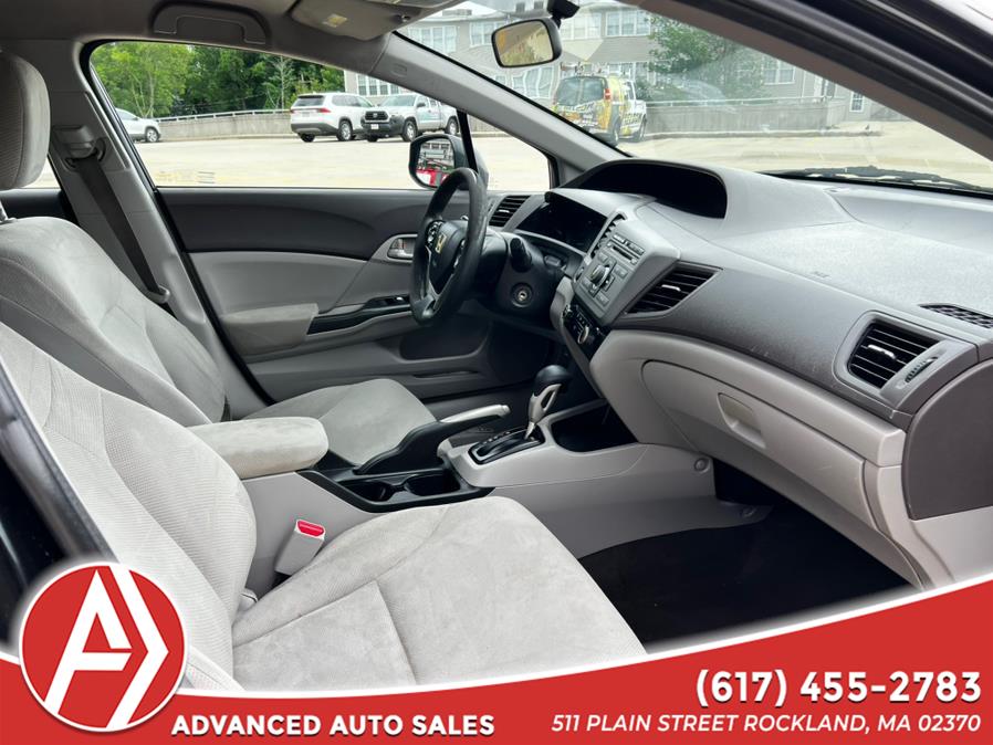 2012 Honda Civic Sdn 4dr Auto LX PZEV, available for sale in Rockland, Massachusetts | ADVANCED. Rockland, Massachusetts 2012 Honda Civic Sdn 4dr Auto LX PZEV, available for sale in Rockland, Massachusetts | ADVANCED. Rockland, Massachusetts