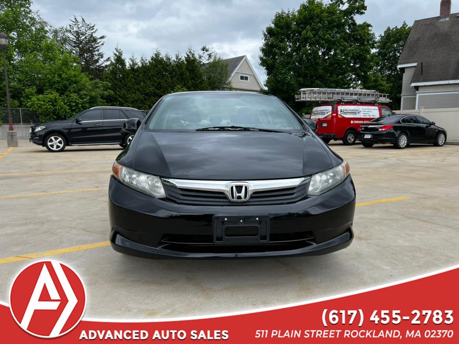 2012 Honda Civic Sdn 4dr Auto LX PZEV, available for sale in Rockland, Massachusetts | ADVANCED. Rockland, Massachusetts 2012 Honda Civic Sdn 4dr Auto LX PZEV, available for sale in Rockland, Massachusetts | ADVANCED. Rockland, Massachusetts