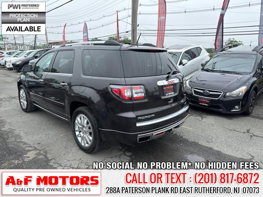 2016 GMC Acadia AWD 4dr Denali, available for sale in East Rutherford, New Jersey | A&F Motors LLC. East Rutherford, New Jersey 2016 GMC Acadia AWD 4dr Denali, available for sale in East Rutherford, New Jersey | A&F Motors LLC. East Rutherford, New Jersey
