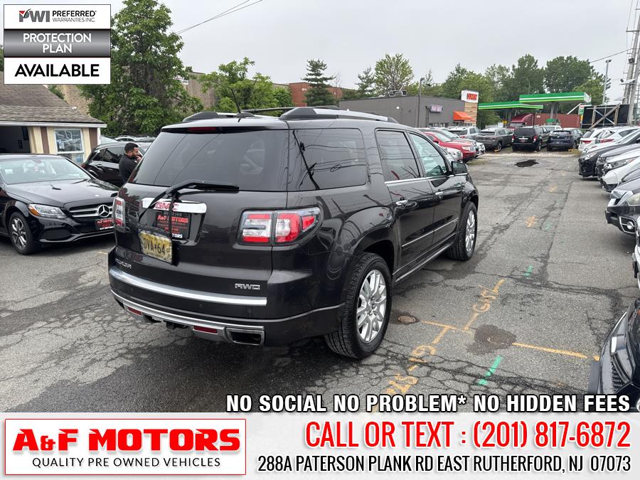 2016 GMC Acadia AWD 4dr Denali, available for sale in East Rutherford, New Jersey | A&F Motors LLC. East Rutherford, New Jersey 2016 GMC Acadia AWD 4dr Denali, available for sale in East Rutherford, New Jersey | A&F Motors LLC. East Rutherford, New Jersey