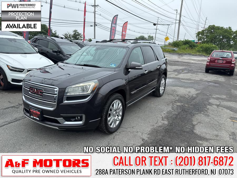 2016 GMC Acadia AWD 4dr Denali, available for sale in East Rutherford, New Jersey | A&F Motors LLC. East Rutherford, New Jersey 2016 GMC Acadia AWD 4dr Denali, available for sale in East Rutherford, New Jersey | A&F Motors LLC. East Rutherford, New Jersey