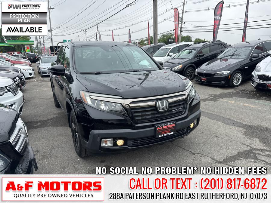 2017 Honda Ridgeline Black Edition 4x4 Crew Cab 5.3'' Bed, available for sale in East Rutherford, New Jersey | A&F Motors LLC. East Rutherford, New Jersey 2017 Honda Ridgeline Black Edition 4x4 Crew Cab 5.3'' Bed, available for sale in East Rutherford, New Jersey | A&F Motors LLC. East Rutherford, New Jersey