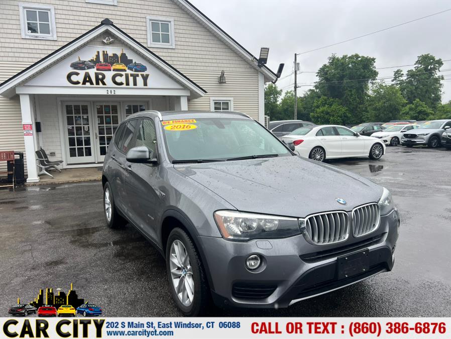 2016 BMW X3 AWD 4dr xDrive28i, available for sale in East Windsor, Connecticut | Car City LLC. East Windsor, Connecticut 2016 BMW X3 AWD 4dr xDrive28i, available for sale in East Windsor, Connecticut | Car City LLC. East Windsor, Connecticut