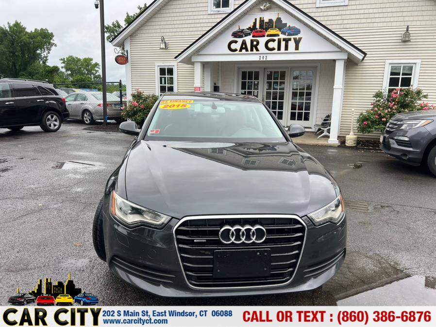 2015 Audi A6 4dr Sdn quattro 2.0T Premium Plus, available for sale in East Windsor, Connecticut | Car City LLC. East Windsor, Connecticut 2015 Audi A6 4dr Sdn quattro 2.0T Premium Plus, available for sale in East Windsor, Connecticut | Car City LLC. East Windsor, Connecticut