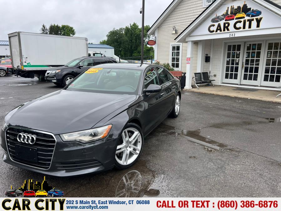 2015 Audi A6 4dr Sdn quattro 2.0T Premium Plus, available for sale in East Windsor, Connecticut | Car City LLC. East Windsor, Connecticut 2015 Audi A6 4dr Sdn quattro 2.0T Premium Plus, available for sale in East Windsor, Connecticut | Car City LLC. East Windsor, Connecticut