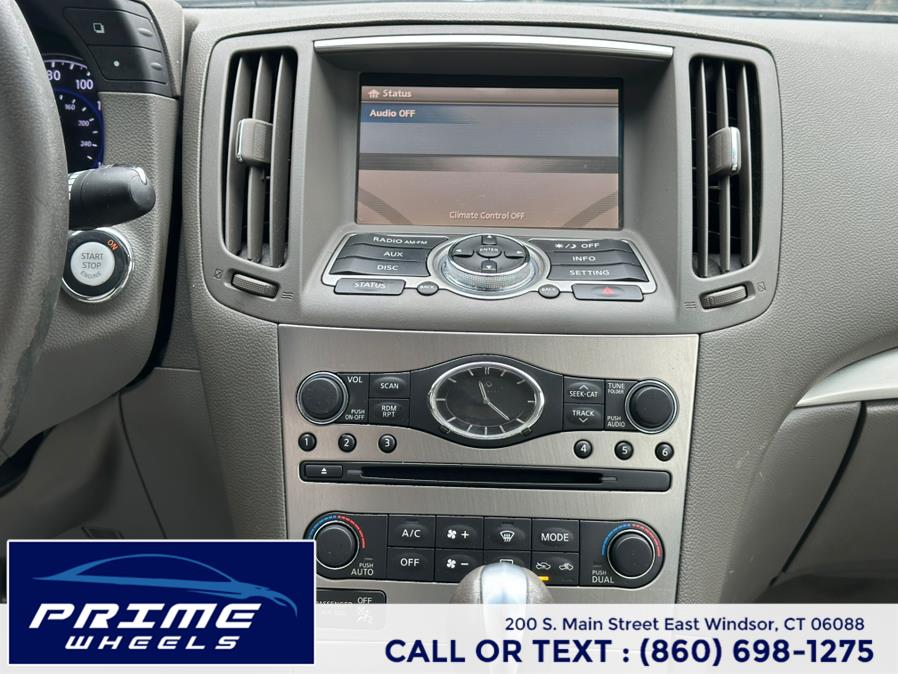 2011 INFINITI G37 Sedan 4dr x AWD, available for sale in East Windsor, Connecticut | Prime Wheels. East Windsor, Connecticut 2011 INFINITI G37 Sedan 4dr x AWD, available for sale in East Windsor, Connecticut | Prime Wheels. East Windsor, Connecticut