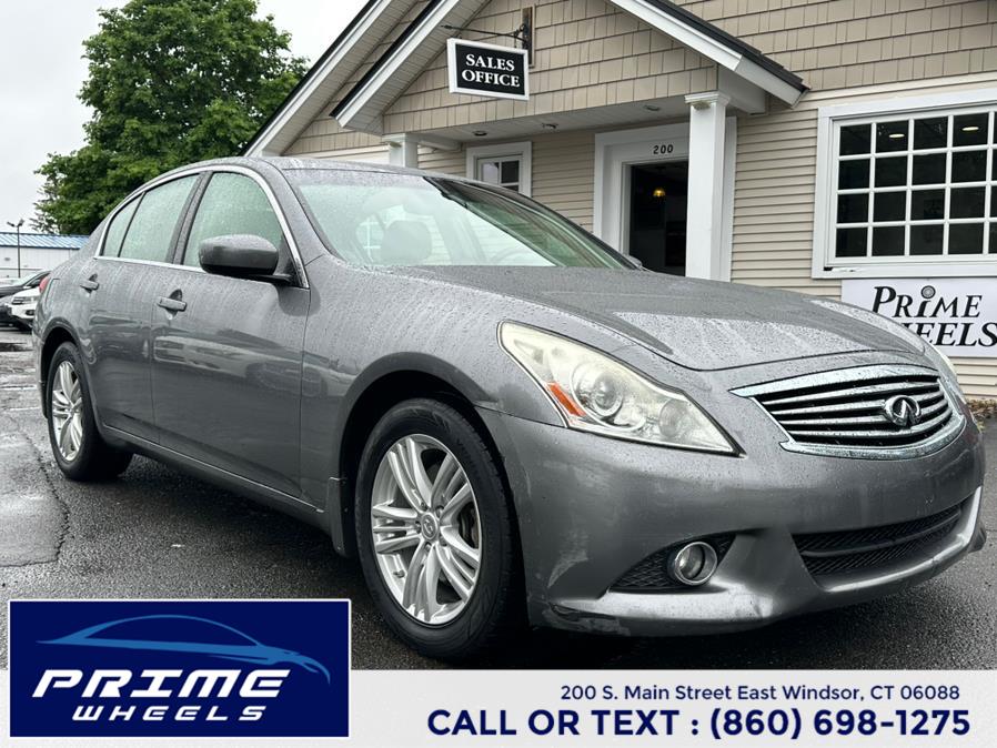 2011 INFINITI G37 Sedan 4dr x AWD, available for sale in East Windsor, Connecticut | Prime Wheels. East Windsor, Connecticut 2011 INFINITI G37 Sedan 4dr x AWD, available for sale in East Windsor, Connecticut | Prime Wheels. East Windsor, Connecticut