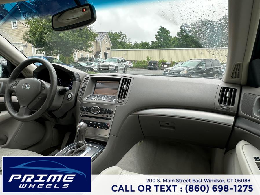 2011 INFINITI G37 Sedan 4dr x AWD, available for sale in East Windsor, Connecticut | Prime Wheels. East Windsor, Connecticut 2011 INFINITI G37 Sedan 4dr x AWD, available for sale in East Windsor, Connecticut | Prime Wheels. East Windsor, Connecticut