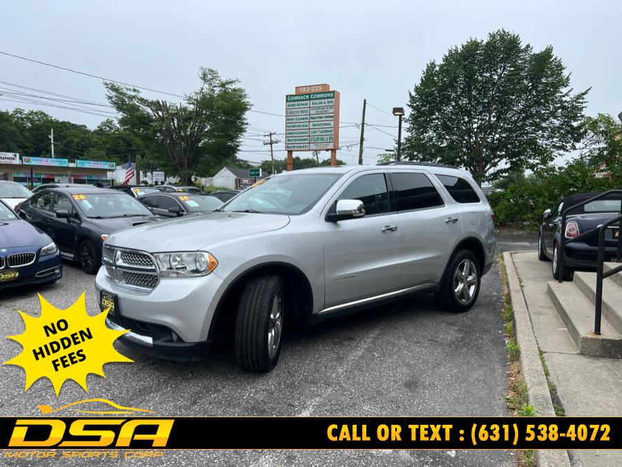 2012 Dodge Durango AWD 4dr Citadel, available for sale in Commack, New York | DSA Motor Sports Corp. Commack, New York 2012 Dodge Durango AWD 4dr Citadel, available for sale in Commack, New York | DSA Motor Sports Corp. Commack, New York