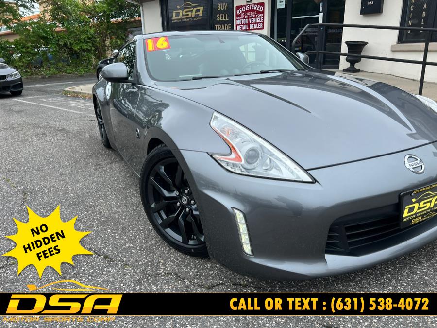 2016 Nissan 370Z 2dr Cpe Manual, available for sale in Commack, New York | DSA Motor Sports Corp. Commack, New York 2016 Nissan 370Z 2dr Cpe Manual, available for sale in Commack, New York | DSA Motor Sports Corp. Commack, New York
