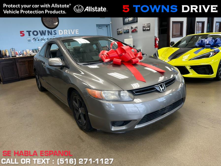 2006 Honda Civic Cpe EX AT, available for sale in Inwood, New York | 5 Towns Drive. Inwood, New York 2006 Honda Civic Cpe EX AT, available for sale in Inwood, New York | 5 Towns Drive. Inwood, New York
