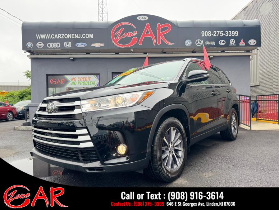 2019 Toyota Highlander XLE V6 AWD (Natl), available for sale in Linden, New Jersey | Car Zone. Linden, New Jersey 2019 Toyota Highlander XLE V6 AWD (Natl), available for sale in Linden, New Jersey | Car Zone. Linden, New Jersey