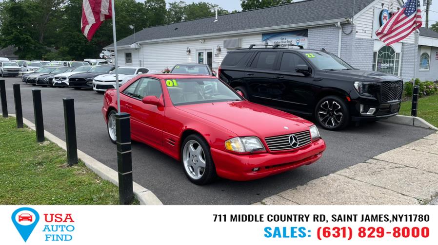 2001 Mercedes-Benz SL-Class 2dr Roadster 5.0L, available for sale in Saint James, New York | USA Auto Find. Saint James, New York 2001 Mercedes-Benz SL-Class 2dr Roadster 5.0L, available for sale in Saint James, New York | USA Auto Find. Saint James, New York