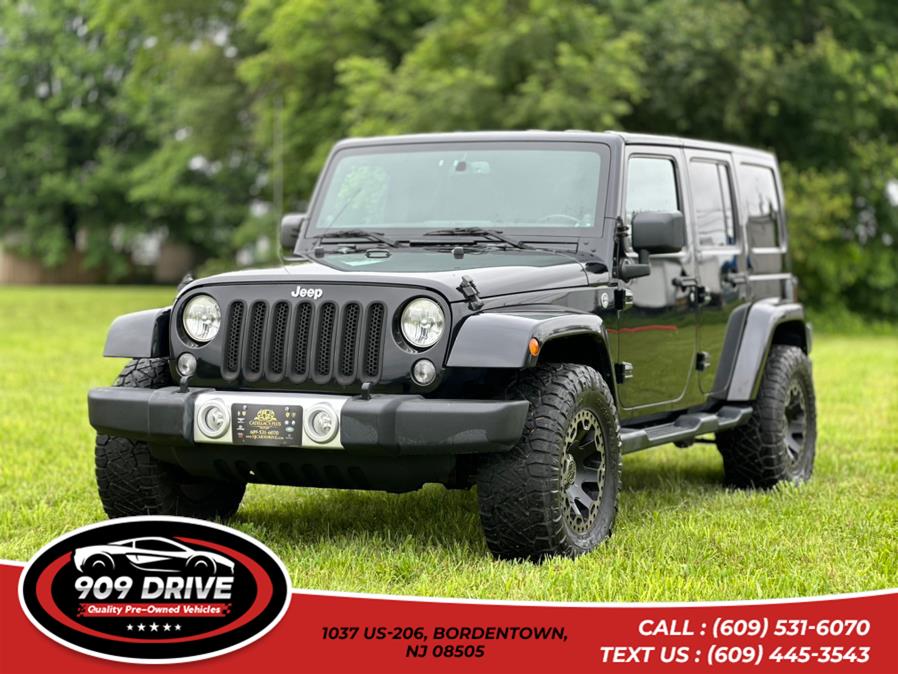 2014 Jeep Wrangler Unlimited Sahara 4WD, available for sale in BORDENTOWN, New Jersey | 909 Drive. BORDENTOWN, New Jersey 2014 Jeep Wrangler Unlimited Sahara 4WD, available for sale in BORDENTOWN, New Jersey | 909 Drive. BORDENTOWN, New Jersey