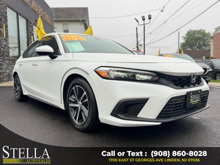 2022 Honda Civic Hatchback LX CVT, available for sale in Linden, New Jersey | Stella Auto Sales. Linden, New Jersey 2022 Honda Civic Hatchback LX CVT, available for sale in Linden, New Jersey | Stella Auto Sales. Linden, New Jersey