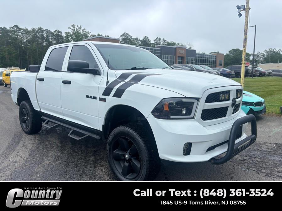 2014 Ram 1500 4WD Crew Cab 140.5" Express, available for sale in Toms River, New Jersey | Country Motors. Toms River, New Jersey 2014 Ram 1500 4WD Crew Cab 140.5" Express, available for sale in Toms River, New Jersey | Country Motors. Toms River, New Jersey