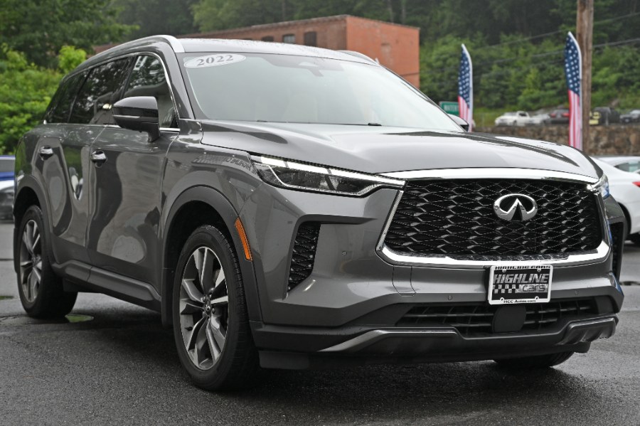 2022 INFINITI QX60 LUXE AWD, available for sale in Waterbury, Connecticut | Highline Car Connection. Waterbury, Connecticut 2022 INFINITI QX60 LUXE AWD, available for sale in Waterbury, Connecticut | Highline Car Connection. Waterbury, Connecticut