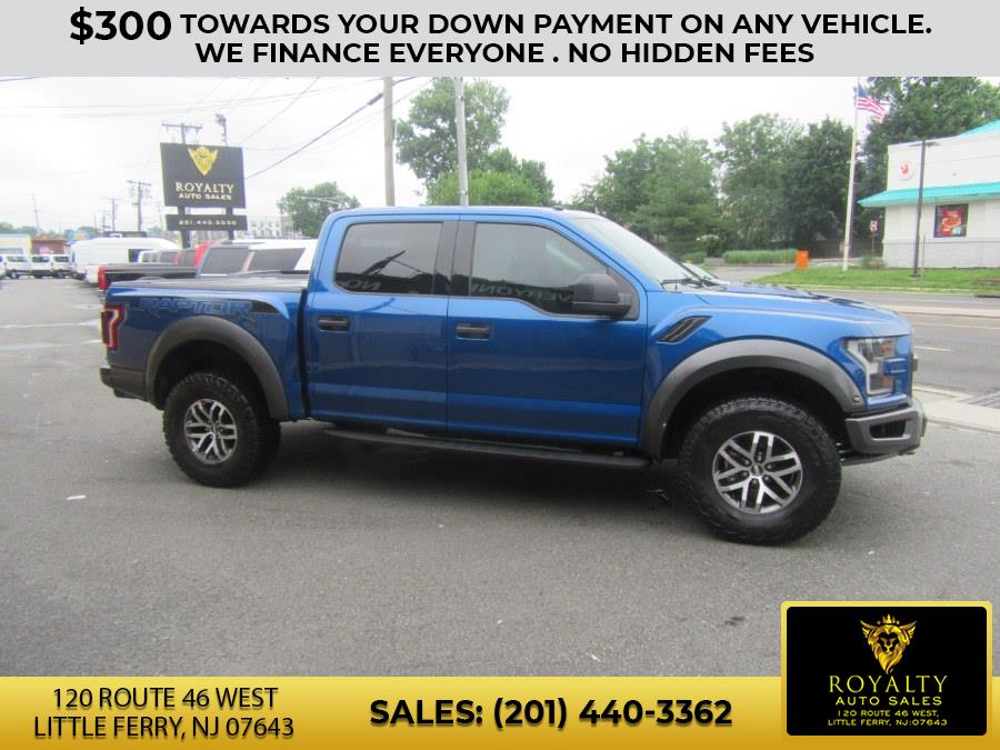 2017 Ford F-150 Raptor 4WD SuperCrew 5.5'' Box, available for sale in Little Ferry, New Jersey | Royalty Auto Sales. Little Ferry, New Jersey 2017 Ford F-150 Raptor 4WD SuperCrew 5.5'' Box, available for sale in Little Ferry, New Jersey | Royalty Auto Sales. Little Ferry, New Jersey