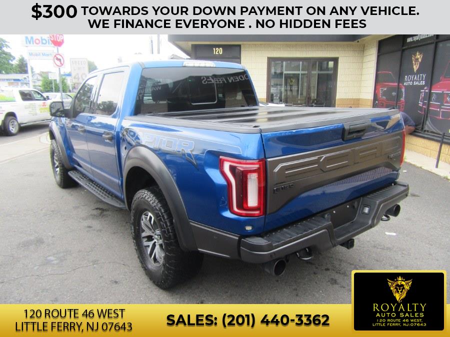 2017 Ford F-150 Raptor 4WD SuperCrew 5.5'' Box, available for sale in Little Ferry, New Jersey | Royalty Auto Sales. Little Ferry, New Jersey 2017 Ford F-150 Raptor 4WD SuperCrew 5.5'' Box, available for sale in Little Ferry, New Jersey | Royalty Auto Sales. Little Ferry, New Jersey