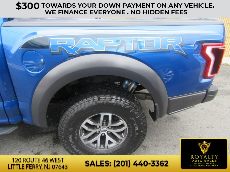 2017 Ford F-150 Raptor 4WD SuperCrew 5.5'' Box, available for sale in Little Ferry, New Jersey | Royalty Auto Sales. Little Ferry, New Jersey 2017 Ford F-150 Raptor 4WD SuperCrew 5.5'' Box, available for sale in Little Ferry, New Jersey | Royalty Auto Sales. Little Ferry, New Jersey