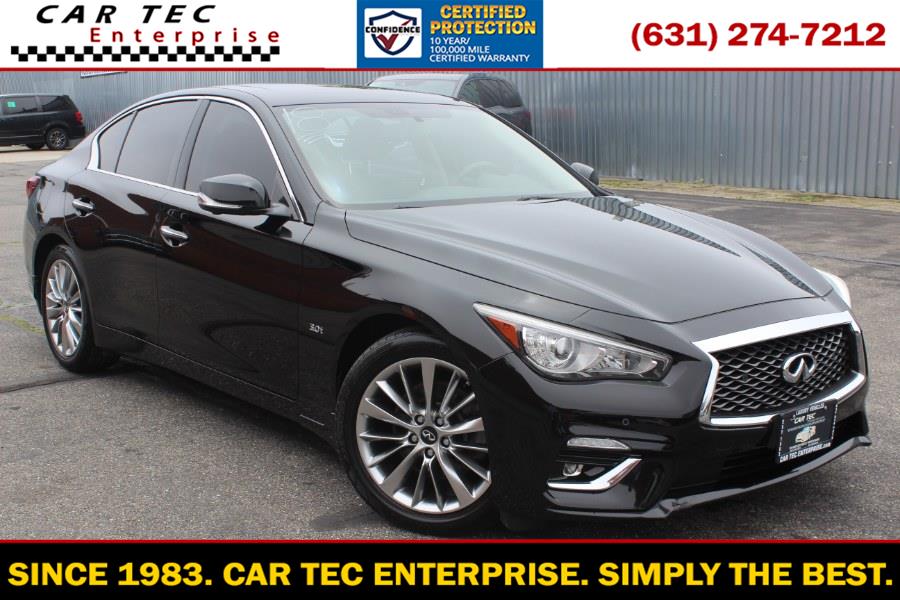 Used 2018 INFINITI Q50 in Deer Park, New York | Car Tec Enterprise Leasing & Sales LLC. Deer Park, New York