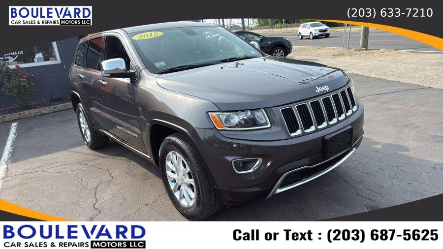 2015 Jeep Grand Cherokee Limited Sport Utility 4D, available for sale in New Haven, Connecticut | Boulevard Motors LLC. New Haven, Connecticut 2015 Jeep Grand Cherokee Limited Sport Utility 4D, available for sale in New Haven, Connecticut | Boulevard Motors LLC. New Haven, Connecticut