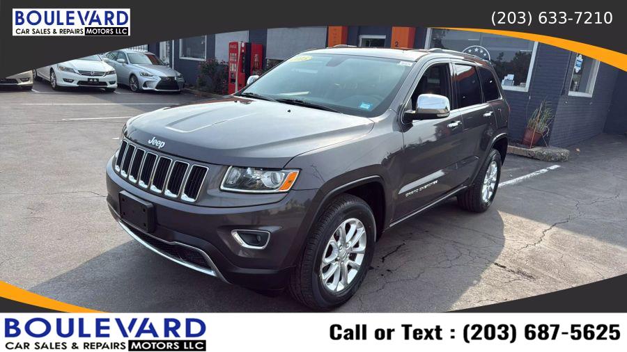 2015 Jeep Grand Cherokee Limited Sport Utility 4D, available for sale in New Haven, Connecticut | Boulevard Motors LLC. New Haven, Connecticut 2015 Jeep Grand Cherokee Limited Sport Utility 4D, available for sale in New Haven, Connecticut | Boulevard Motors LLC. New Haven, Connecticut