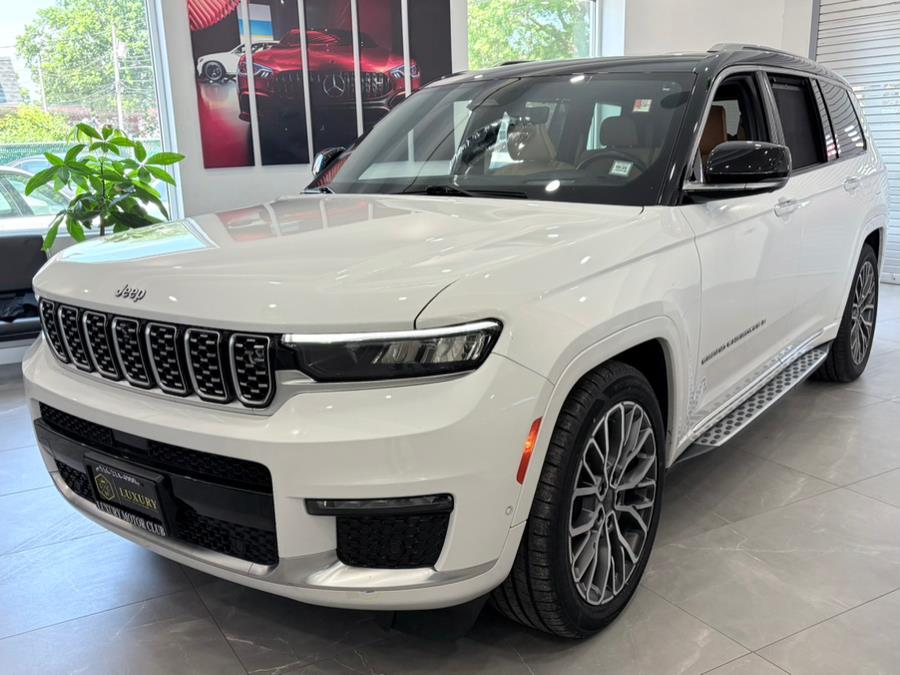 2022 Jeep Grand Cherokee L Summit Reserve 4x4, available for sale in Franklin Square, New York | Luxury Motor Club. Franklin Square, New York 2022 Jeep Grand Cherokee L Summit Reserve 4x4, available for sale in Franklin Square, New York | Luxury Motor Club. Franklin Square, New York