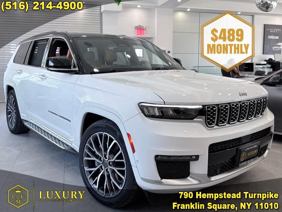 2022 Jeep Grand Cherokee L Summit Reserve 4x4, available for sale in Franklin Square, New York | Luxury Motor Club. Franklin Square, New York 2022 Jeep Grand Cherokee L Summit Reserve 4x4, available for sale in Franklin Square, New York | Luxury Motor Club. Franklin Square, New York