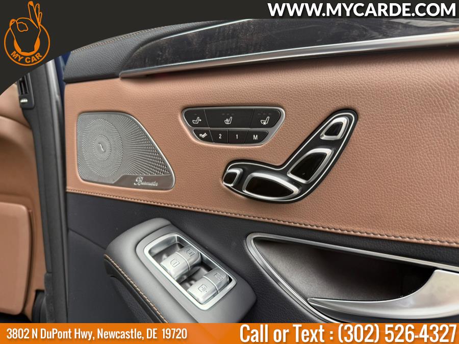 2018 Mercedes-Benz S-Class S 560 4MATIC Sedan, available for sale in New Castle, Delaware | My Car. New Castle, Delaware 2018 Mercedes-Benz S-Class S 560 4MATIC Sedan, available for sale in New Castle, Delaware | My Car. New Castle, Delaware