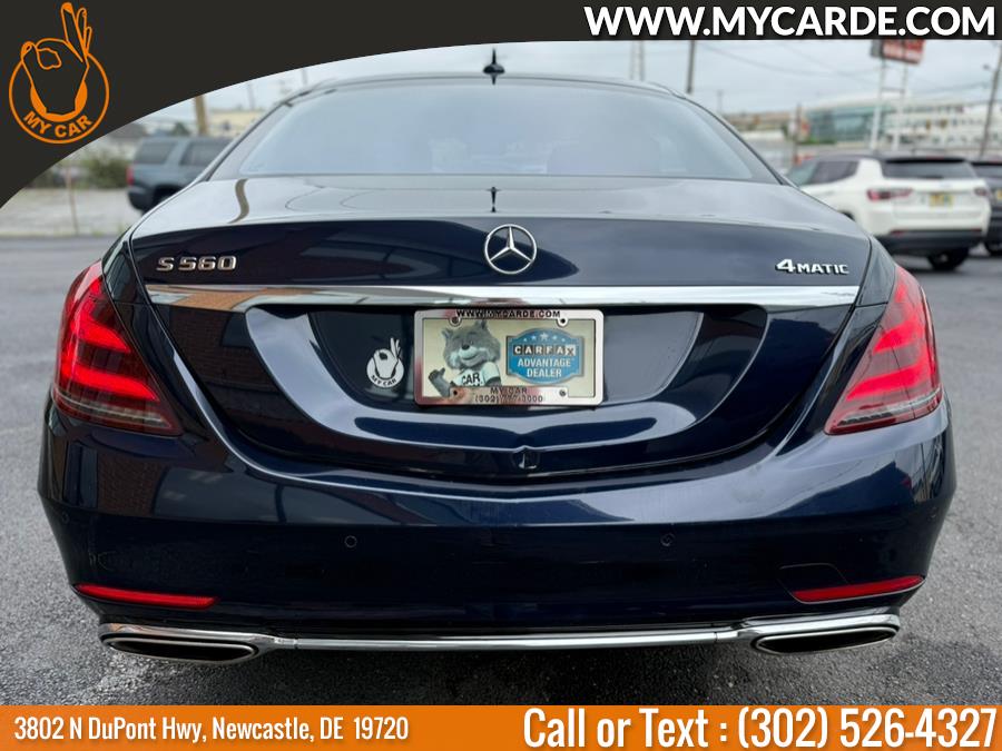2018 Mercedes-Benz S-Class S 560 4MATIC Sedan, available for sale in New Castle, Delaware | My Car. New Castle, Delaware 2018 Mercedes-Benz S-Class S 560 4MATIC Sedan, available for sale in New Castle, Delaware | My Car. New Castle, Delaware