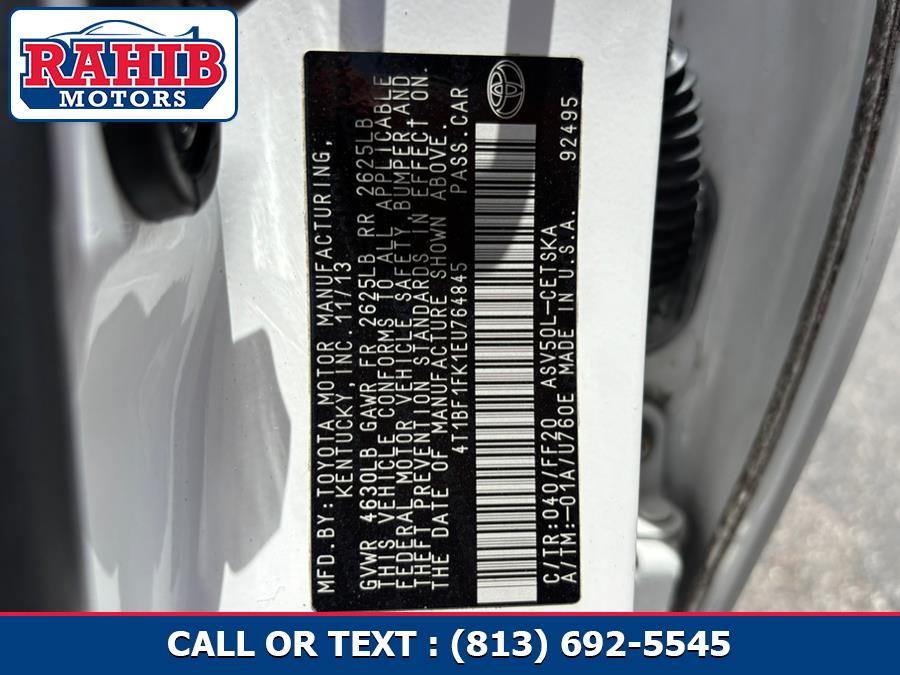 2014 Toyota Camry 4dr Sdn I4 Auto SE (Natl) *Ltd Avail*, available for sale in Orlando, Florida | RAHIB INC. Orlando, Florida 2014 Toyota Camry 4dr Sdn I4 Auto SE (Natl) *Ltd Avail*, available for sale in Orlando, Florida | RAHIB INC. Orlando, Florida