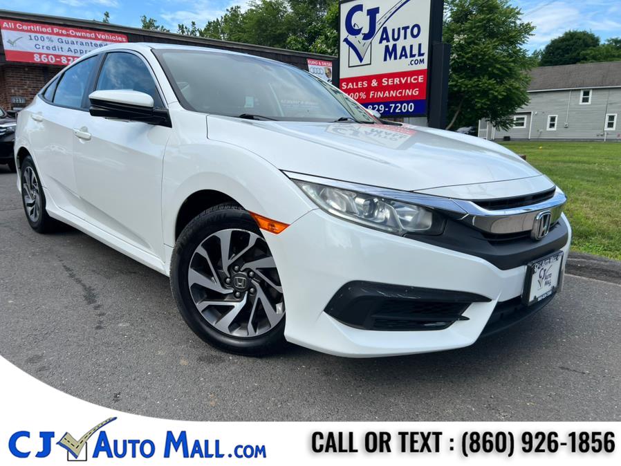 Used 2016 Honda Civic Sedan in Bristol, Connecticut | CJ Auto Mall. Bristol, Connecticut