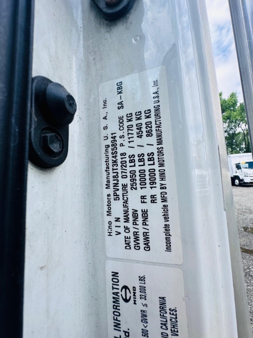2019 Hino 268A DRY BOX TRUCK + NO CDL, available for sale in South Amboy, New Jersey | NJ Truck Spot. South Amboy, New Jersey 2019 Hino 268A DRY BOX TRUCK + NO CDL, available for sale in South Amboy, New Jersey | NJ Truck Spot. South Amboy, New Jersey