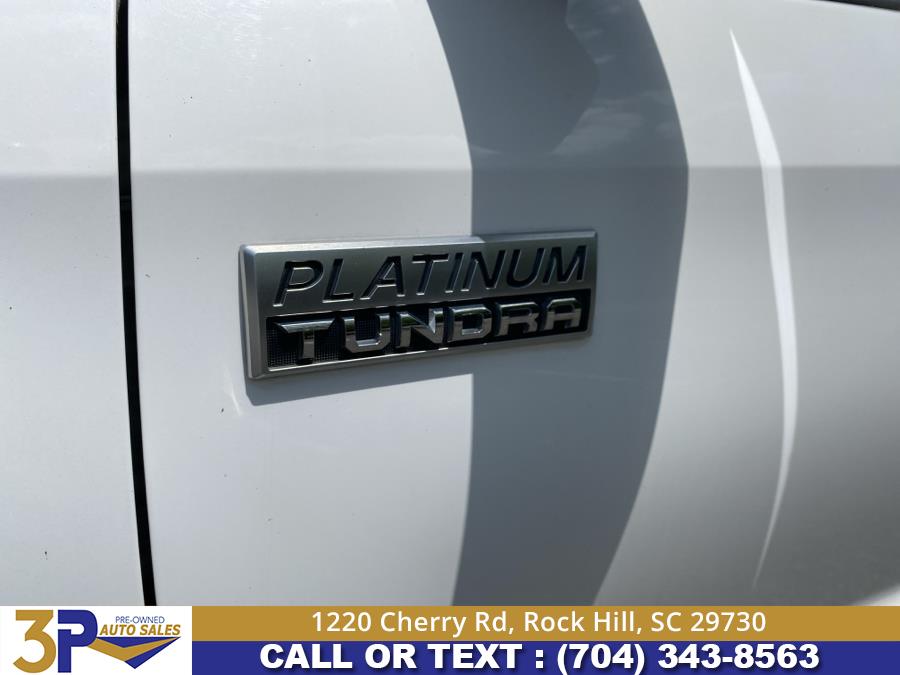 2017 Toyota Tundra 4WD Platinum CrewMax 5.5'' Bed 5.7L (Natl), available for sale in Rock Hill, South Carolina | 3 Points Auto Sales. Rock Hill, South Carolina 2017 Toyota Tundra 4WD Platinum CrewMax 5.5'' Bed 5.7L (Natl), available for sale in Rock Hill, South Carolina | 3 Points Auto Sales. Rock Hill, South Carolina