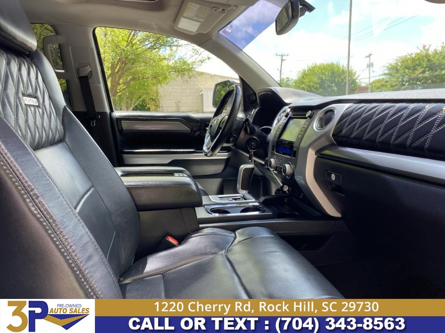 2017 Toyota Tundra 4WD Platinum CrewMax 5.5'' Bed 5.7L (Natl), available for sale in Rock Hill, South Carolina | 3 Points Auto Sales. Rock Hill, South Carolina 2017 Toyota Tundra 4WD Platinum CrewMax 5.5'' Bed 5.7L (Natl), available for sale in Rock Hill, South Carolina | 3 Points Auto Sales. Rock Hill, South Carolina