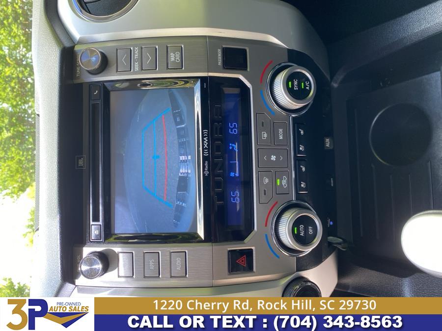 2017 Toyota Tundra 4WD Platinum CrewMax 5.5'' Bed 5.7L (Natl), available for sale in Rock Hill, South Carolina | 3 Points Auto Sales. Rock Hill, South Carolina 2017 Toyota Tundra 4WD Platinum CrewMax 5.5'' Bed 5.7L (Natl), available for sale in Rock Hill, South Carolina | 3 Points Auto Sales. Rock Hill, South Carolina