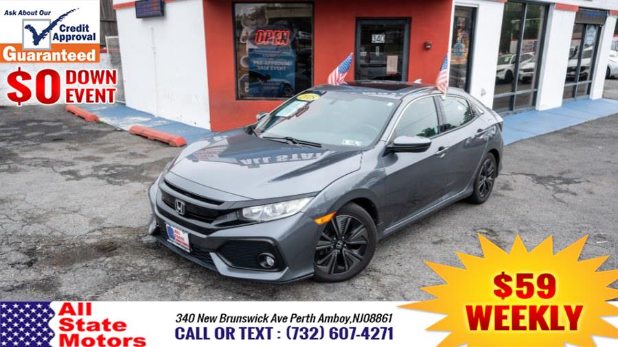 Used 2018 Honda Civic Hatchback in Perth Amboy, New Jersey | All State Motor Inc. Perth Amboy, New Jersey