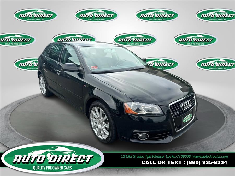 2011 Audi A3 4dr HB S tronic quattro 2.0T Premium Plus, available for sale in Windsor Locks, Connecticut | Auto Direct LLC. Windsor Locks, Connecticut 2011 Audi A3 4dr HB S tronic quattro 2.0T Premium Plus, available for sale in Windsor Locks, Connecticut | Auto Direct LLC. Windsor Locks, Connecticut