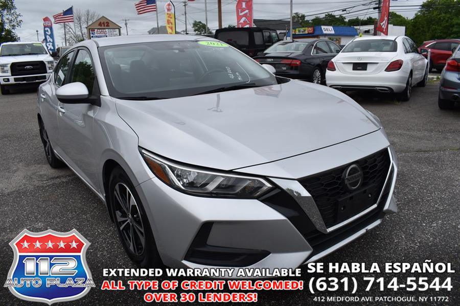 2021 Nissan Sentra SV, available for sale in Patchogue, New York | 112 Auto Plaza. Patchogue, New York 2021 Nissan Sentra SV, available for sale in Patchogue, New York | 112 Auto Plaza. Patchogue, New York