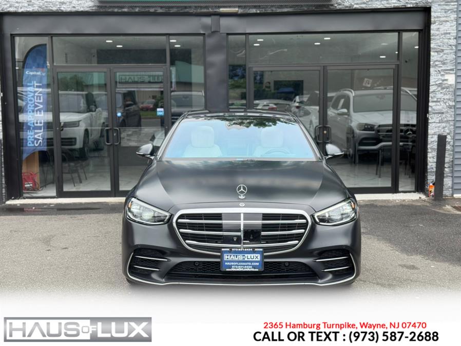 2022 Mercedes-Benz S-Class S 580 4MATIC Sedan, available for sale in Wayne, New Jersey | Haus of Lux. Wayne, New Jersey 2022 Mercedes-Benz S-Class S 580 4MATIC Sedan, available for sale in Wayne, New Jersey | Haus of Lux. Wayne, New Jersey