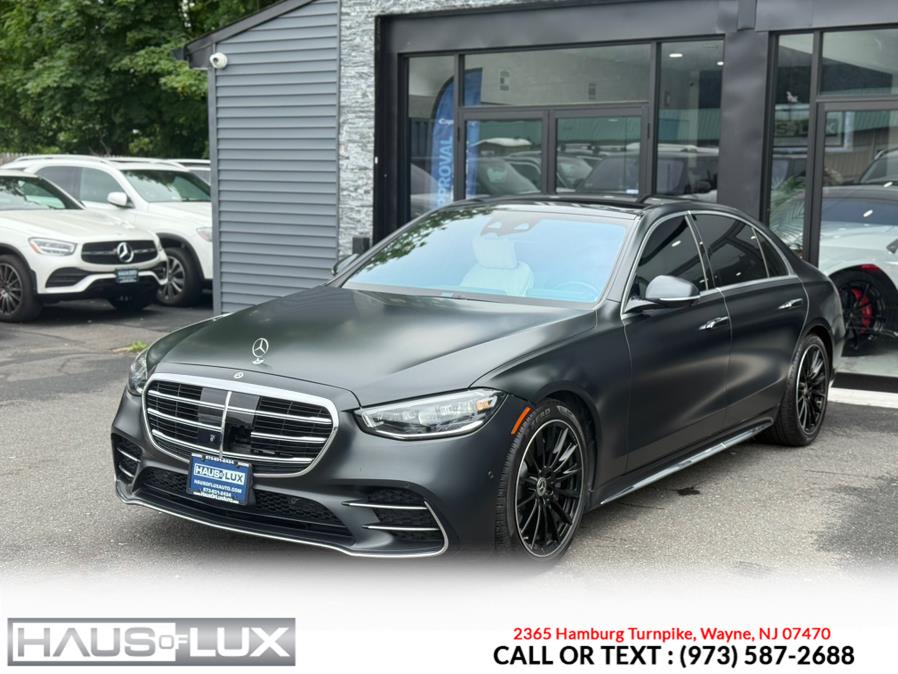 2022 Mercedes-Benz S-Class S 580 4MATIC Sedan, available for sale in Wayne, New Jersey | Haus of Lux. Wayne, New Jersey 2022 Mercedes-Benz S-Class S 580 4MATIC Sedan, available for sale in Wayne, New Jersey | Haus of Lux. Wayne, New Jersey