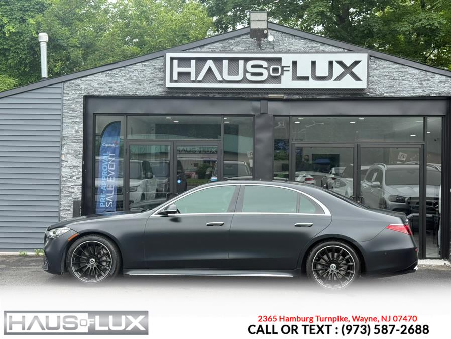 2022 Mercedes-Benz S-Class S 580 4MATIC Sedan, available for sale in Wayne, New Jersey | Haus of Lux. Wayne, New Jersey 2022 Mercedes-Benz S-Class S 580 4MATIC Sedan, available for sale in Wayne, New Jersey | Haus of Lux. Wayne, New Jersey