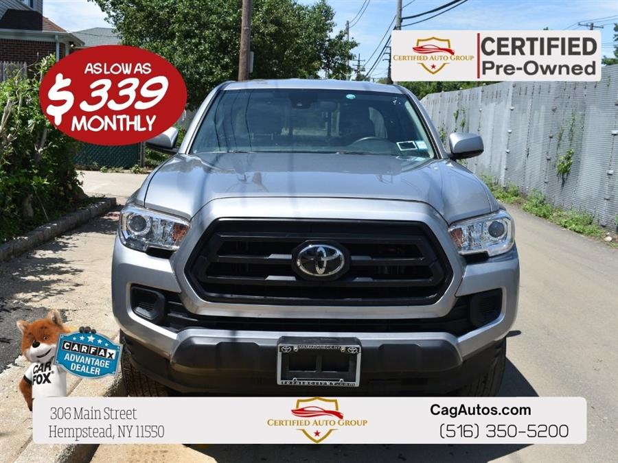 2021 Toyota Tacoma SR, available for sale in Hempstead, New York | Certified Auto Group. Hempstead, New York 2021 Toyota Tacoma SR, available for sale in Hempstead, New York | Certified Auto Group. Hempstead, New York