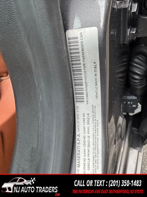 2015 Maserati Ghibli 4dr Sdn S Q4, available for sale in East Rutherford, New Jersey | NJ Auto Traders. East Rutherford, New Jersey 2015 Maserati Ghibli 4dr Sdn S Q4, available for sale in East Rutherford, New Jersey | NJ Auto Traders. East Rutherford, New Jersey