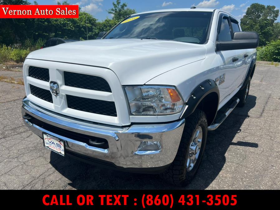 2016 Ram 2500 4WD Crew Cab 149" Outdoorsman, available for sale in Manchester, Connecticut | Vernon Auto Sale & Service. Manchester, Connecticut 2016 Ram 2500 4WD Crew Cab 149" Outdoorsman, available for sale in Manchester, Connecticut | Vernon Auto Sale & Service. Manchester, Connecticut