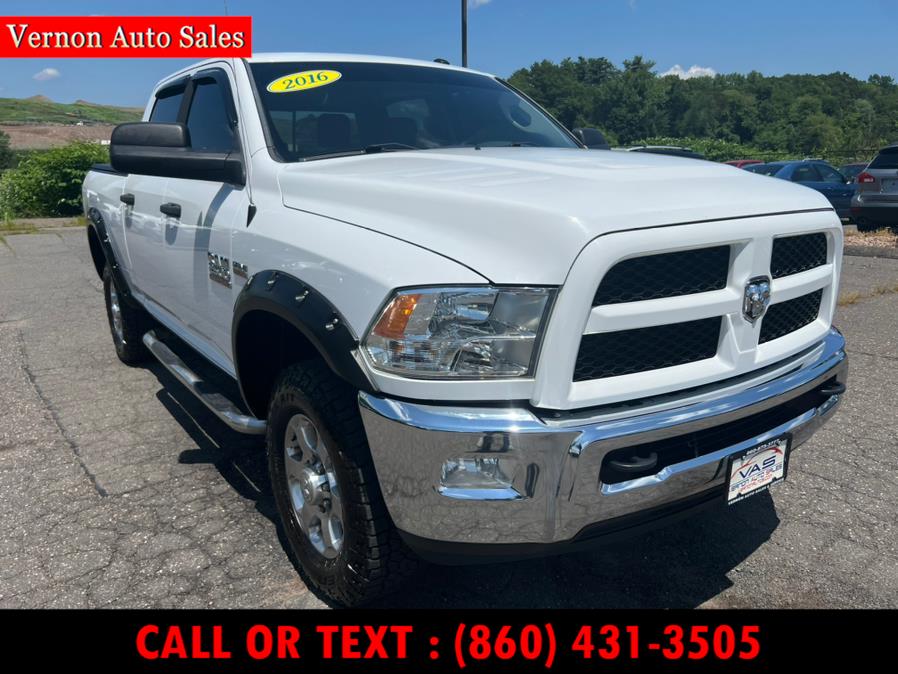 2016 Ram 2500 4WD Crew Cab 149" Outdoorsman, available for sale in Manchester, Connecticut | Vernon Auto Sale & Service. Manchester, Connecticut 2016 Ram 2500 4WD Crew Cab 149" Outdoorsman, available for sale in Manchester, Connecticut | Vernon Auto Sale & Service. Manchester, Connecticut