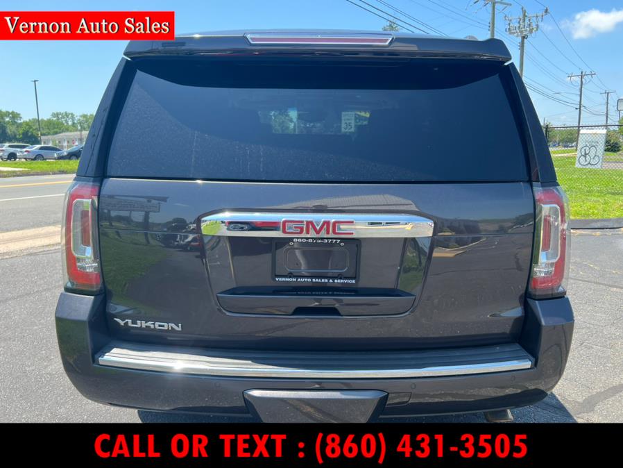 2017 GMC Yukon 4WD 4dr Denali, available for sale in Manchester, Connecticut | Vernon Auto Sale & Service. Manchester, Connecticut 2017 GMC Yukon 4WD 4dr Denali, available for sale in Manchester, Connecticut | Vernon Auto Sale & Service. Manchester, Connecticut