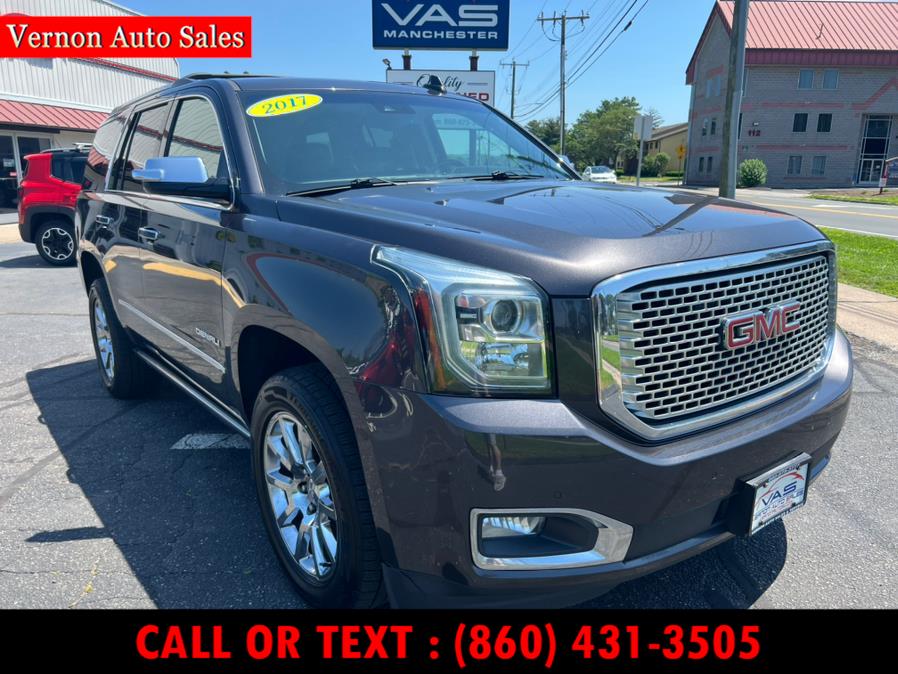 2017 GMC Yukon 4WD 4dr Denali, available for sale in Manchester, Connecticut | Vernon Auto Sale & Service. Manchester, Connecticut 2017 GMC Yukon 4WD 4dr Denali, available for sale in Manchester, Connecticut | Vernon Auto Sale & Service. Manchester, Connecticut